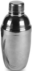 Tin mini cocktail shaker by Accoutrements
