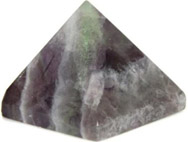 Fluorite 25mm pyramid