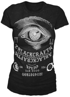 Blackcraft Ouija Spirit Board women's t-shirt