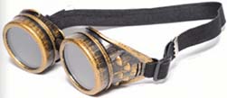Steampunk Brass goggles