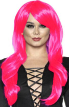 Underwraps hot pink sassy wig