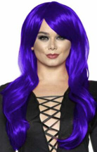 Underwraps purple sassy wig.