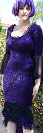 Eternal velvet opera gothic dress