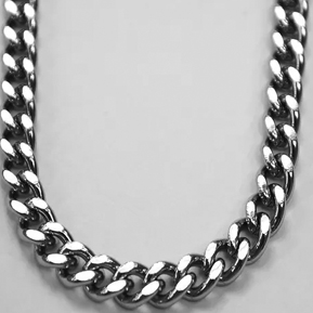 6 mm Cuban stainless steel wallet chain 26 inch