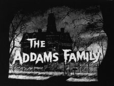 Addams Family black unisex cotton t-shirt