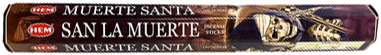 Hem Santa Muerte incense 10 inch 20 stick hex pack