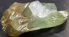 Green calcite 2 inch stone