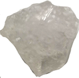 Rough untumbled clear quartz 3/4 or 5/8 inch specimen