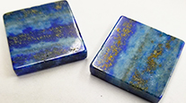 Blue 3/4 inch Lapis Lazuli square polished specimen