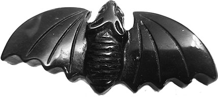 Obsidian 3 inch bat
