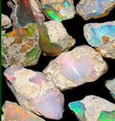Opal 1 inch rough gemstone from Ethiopia