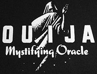 Ouija Mystifying Oracle cloth sew-on printed patch