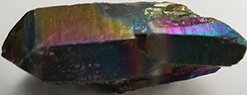 Titanium aura quartz 7/8 x 2 inch
