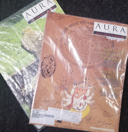 Aura New Age retail store focused magazine