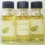 Bayou Witch oils in .5 oz bottle