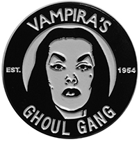 Kreepsville Vampira Ghoul Gang enamel pin badge.