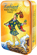 Radiant Rider Waite tarot deck 78 cards in tin