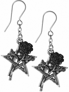 Alchemy English pewter Ruah Vered earrings