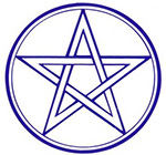 Pentagram sticker