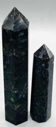 Biotite black 3 inch crystal obelisk