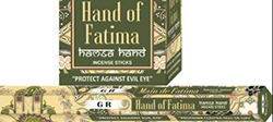 GR Green Tree Hand of Fatima incense hex pack
