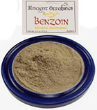 Azure Green Benzoin incense powder