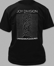 Joy Division Unknown Pleasures soundwave gothic tee