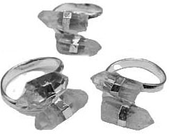 Adjustable quartz ring
