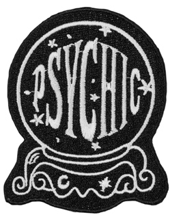 Killstar Psychic cloth embroidered patch
