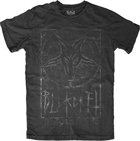 Blackcraft Midnight Goat unisex black tee shirt