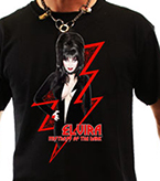Elvira Bolt men's  Too Fast black t-shirt