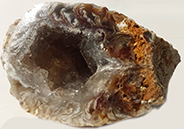 Opal crystal geode 1 1/2 inch rough specimen