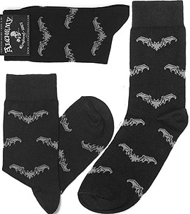 Alchemy of England Gothic Bat socks.