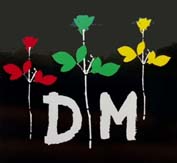 Depeche Mode Flowers Violator sticker