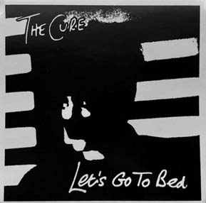The Cure Lets go to Bed sticker