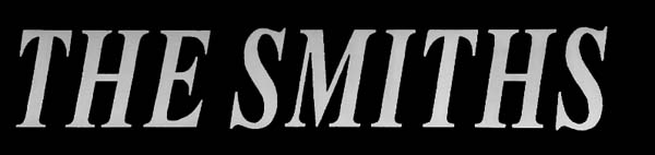 The Smiths long letters sticker.