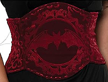 Red velvet vampire cincher