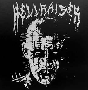 Hellraiser Grimacing Pinhead sticker