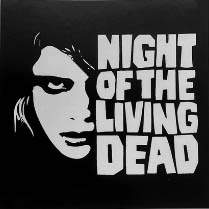 NIght of the Living Dead sticker.