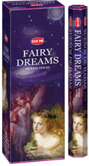 Hem Fairy Dreams incense 10 inch 20 gram hex pack