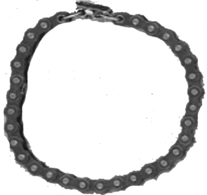 Viva 8 inch baby bike chain bracelet