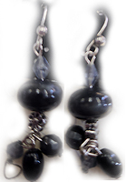 Black Stone earrings
