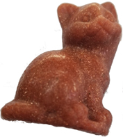 Goldstone 1 1/4 inch fat cat sitting