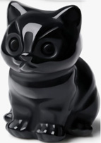 Obsidian 1 1/4 inch fat cat
