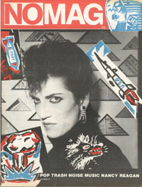 NOMAG 1983 underground punk newsprint full size vintage zine.