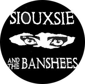 Siouxsie and Robert Smith 1 inch button