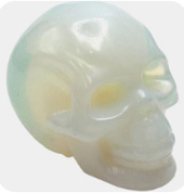 Opalite skull 2 inch