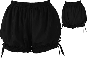 Daisy black crepe bloomers