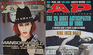 Alternative Press 1990s vintage Magazine.