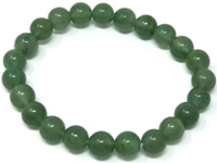 Green Aventurine 8 mm bead elastic bracelet